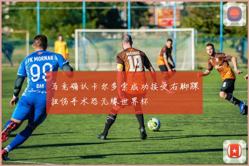 马竞确认卡尔多索成功接受右脚踝扭伤手术恐无缘世界杯