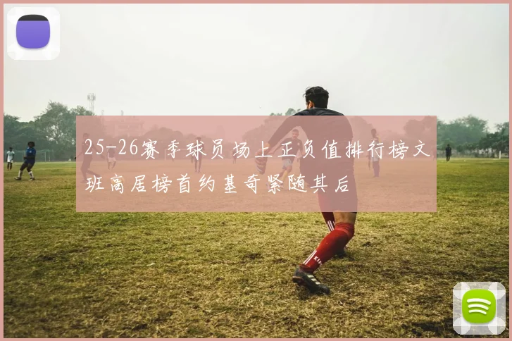 25-26赛季球员场上正负值排行榜文班高居榜首约基奇紧随其后